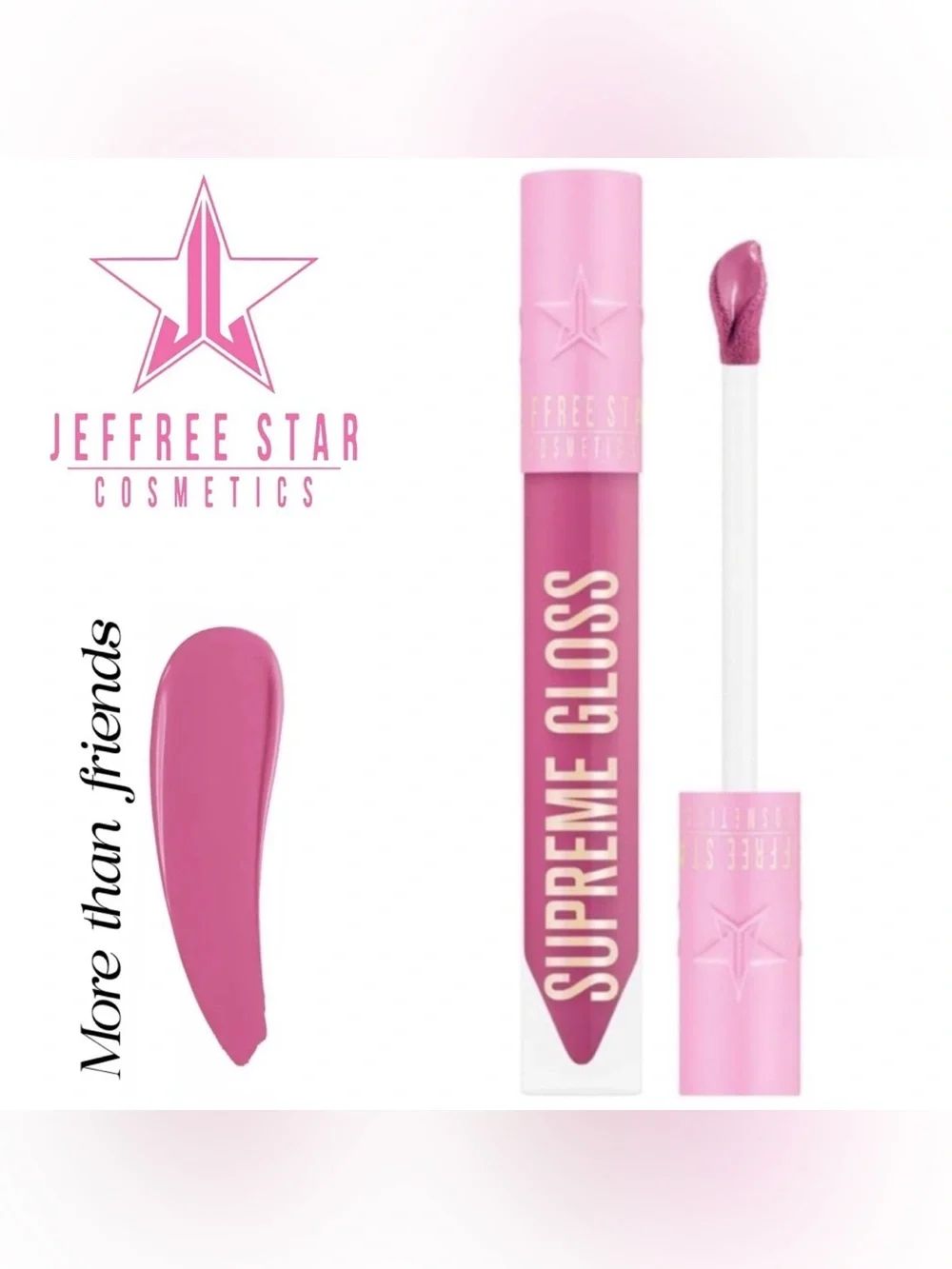 Jeffree Star Supreme Gloss Lip Gloss — More Than Friends